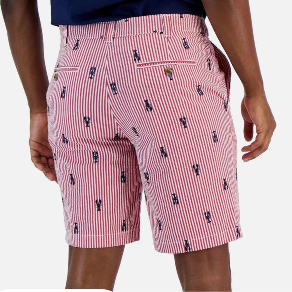 CLUB ROOM MENS CHINO SHORT 4-WAY STRETCH COMFORTABLE WAISTBAND 7” INSEAM NWT - Picture 2 of 3